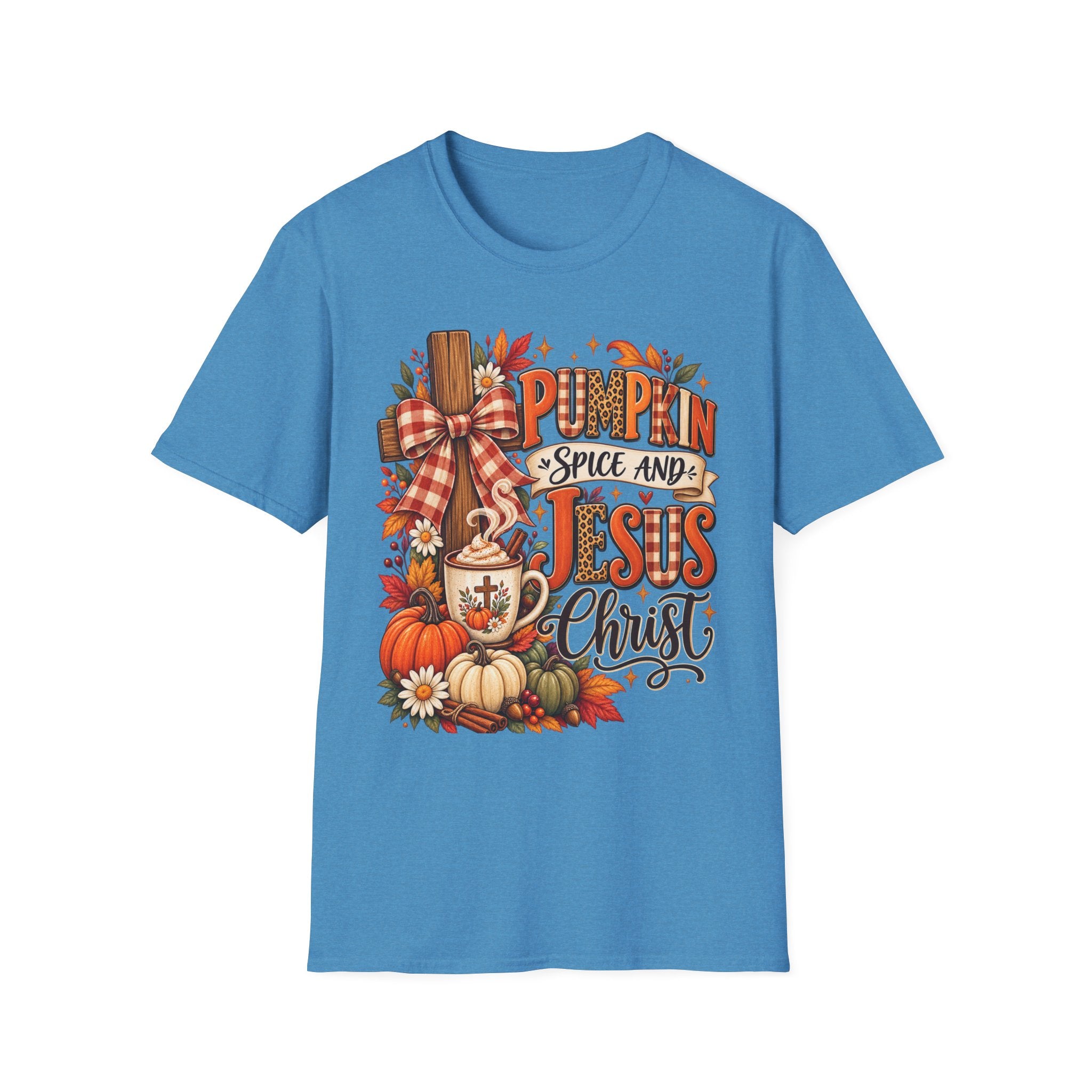 Pumpkin Spice and Jesus Fall T-Shirt