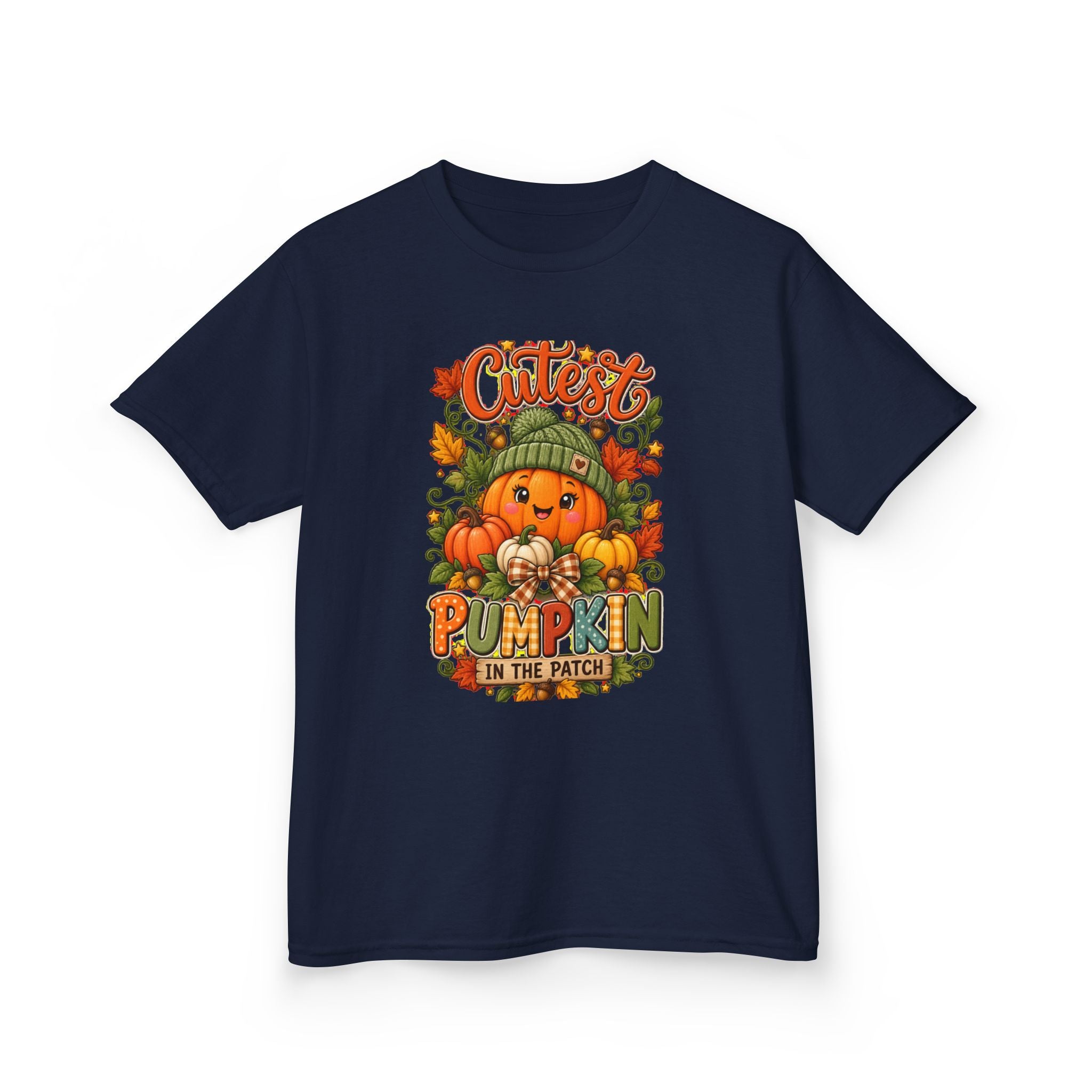 Kids "Cutest Pumpkin in the Patch" Tee — Fall Halloween Shirt for Toddlers