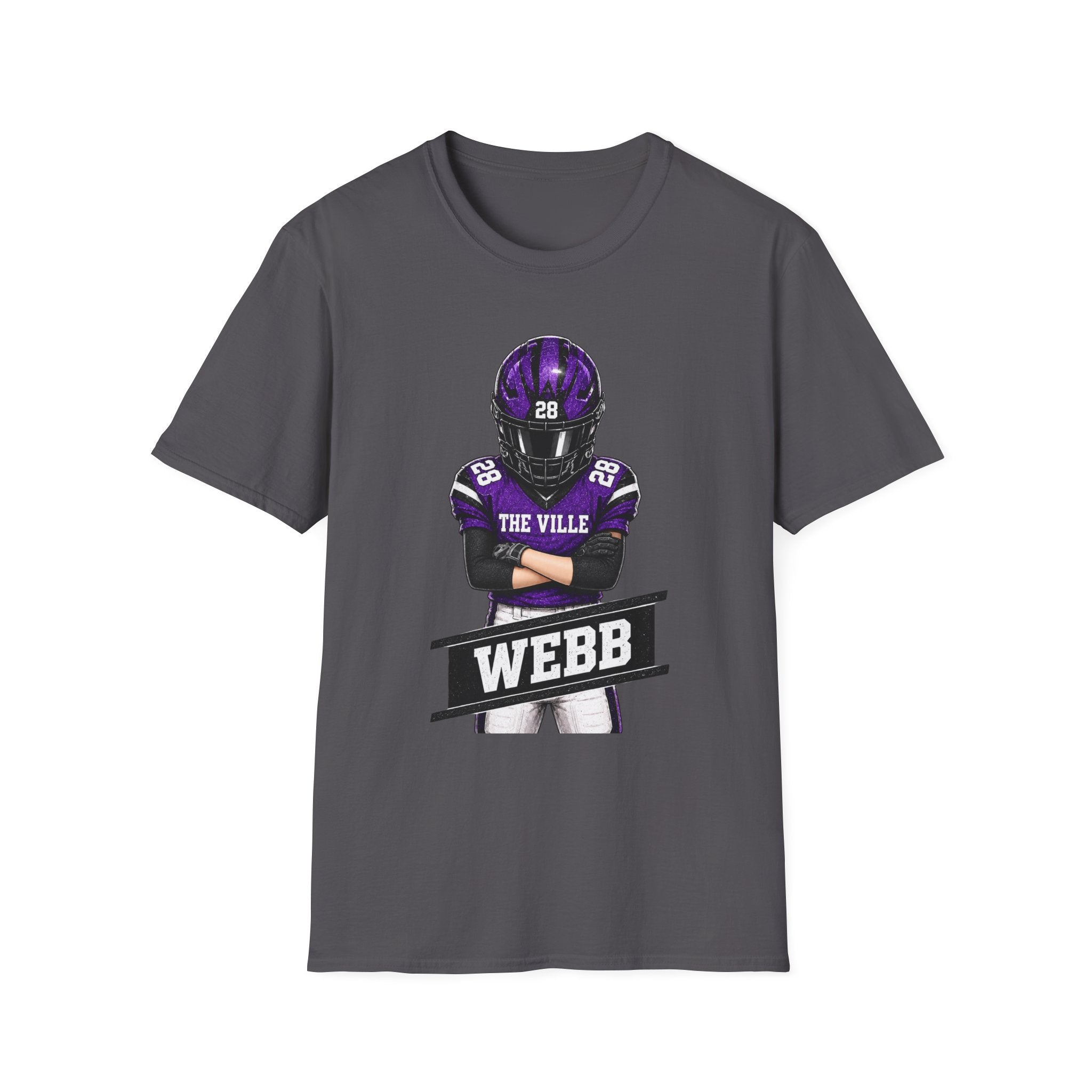 Football Player 'The Ville' Jersey Shirt — Webb #28 Fan Tee