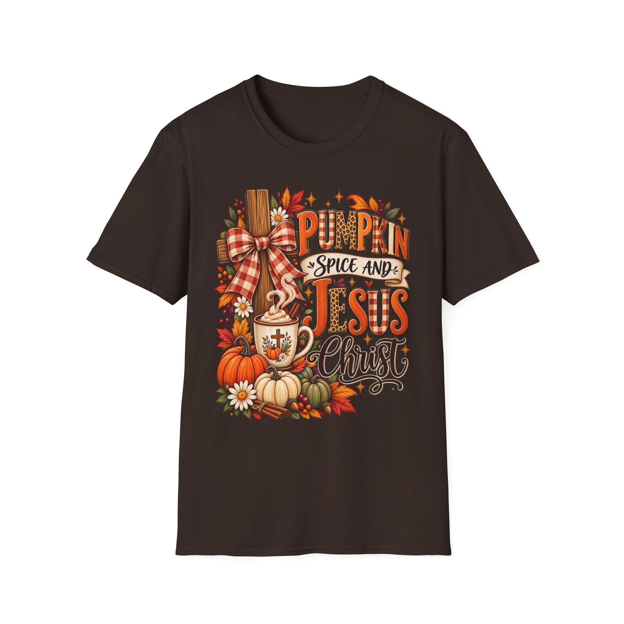 Pumpkin Spice and Jesus Fall T-Shirt