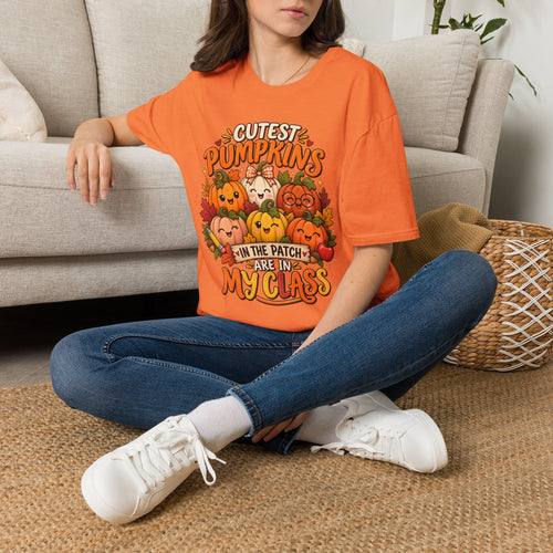 Cutest Pumpkins T-Shirt — Cute Fall Pumpkin Patch Graphic Tee