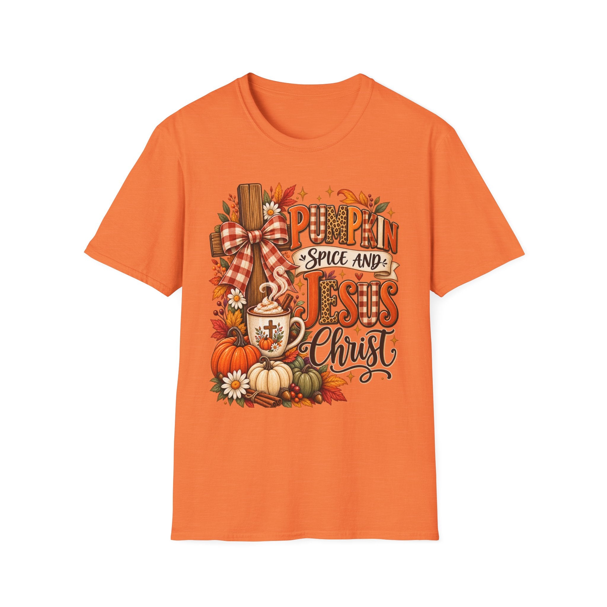 Pumpkin Spice and Jesus Fall T-Shirt