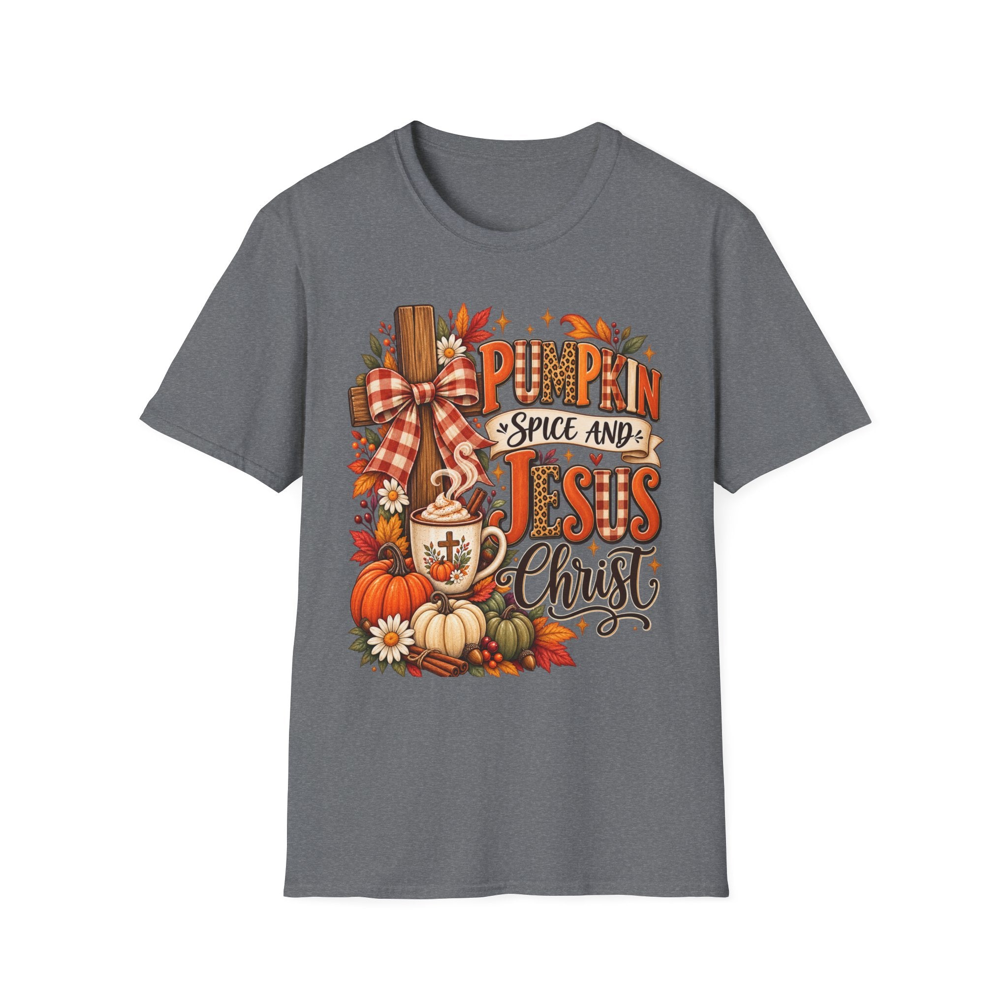 Pumpkin Spice and Jesus Fall T-Shirt