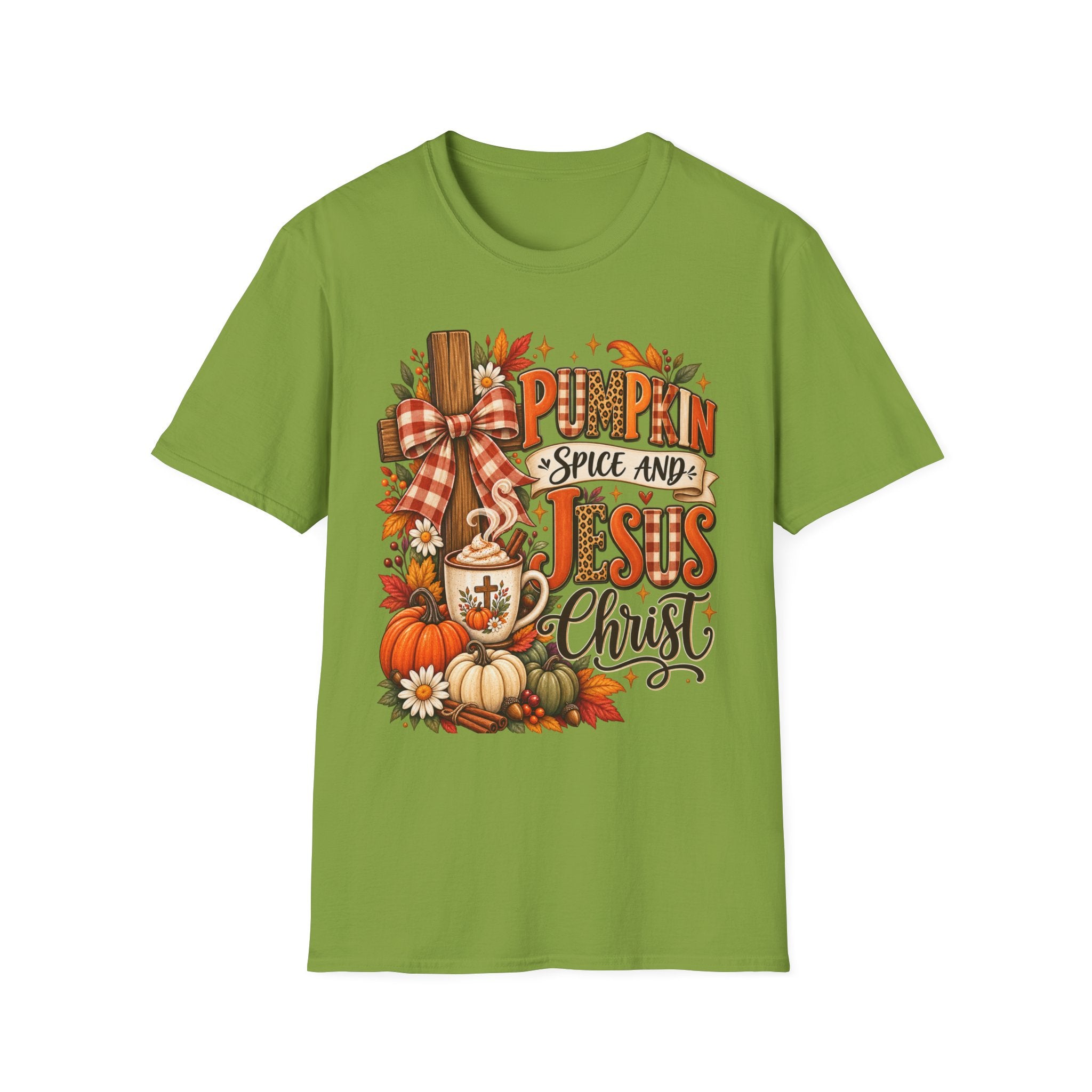 Pumpkin Spice and Jesus Fall T-Shirt