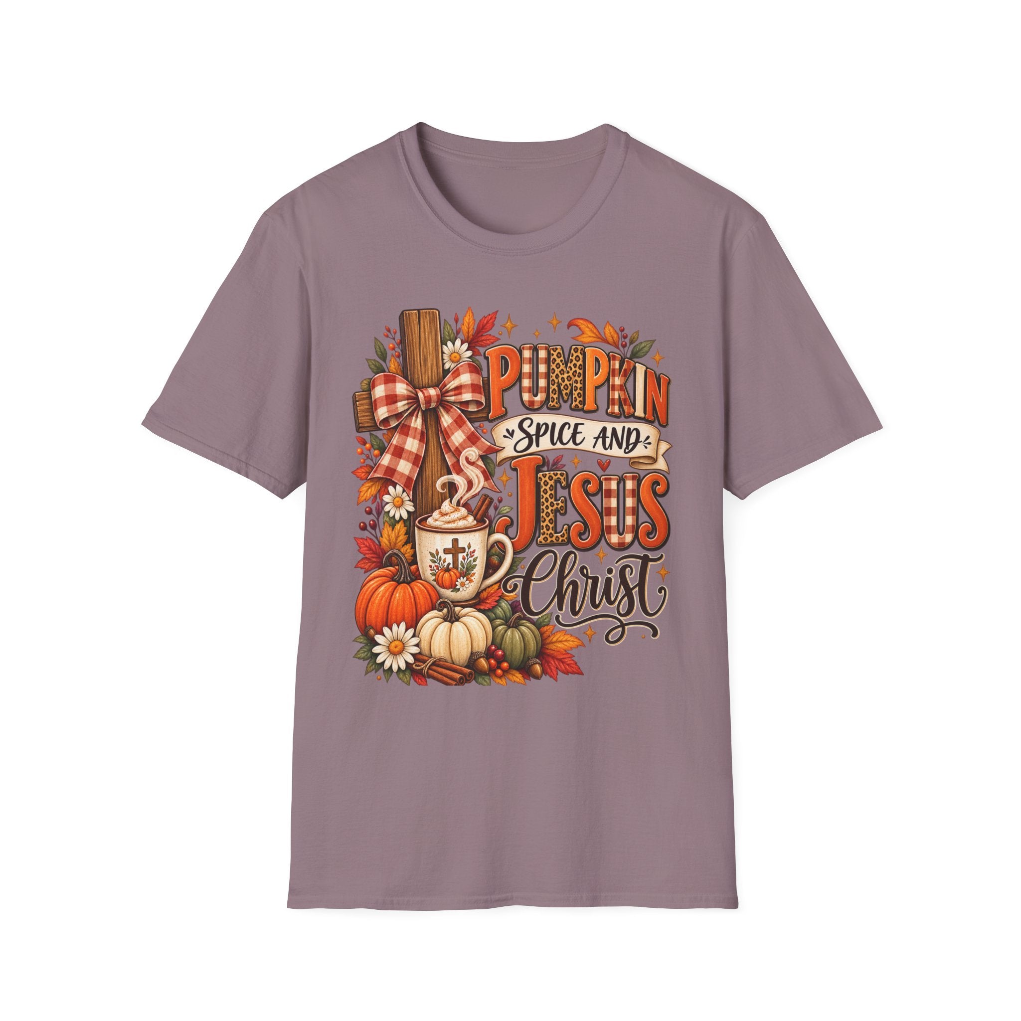 Pumpkin Spice and Jesus Fall T-Shirt