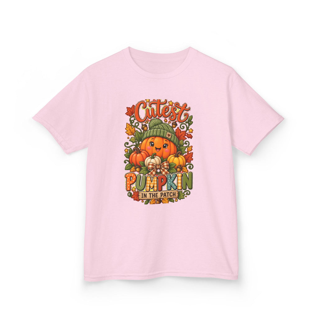 Kids "Cutest Pumpkin in the Patch" Tee — Fall Halloween Shirt for Toddlers