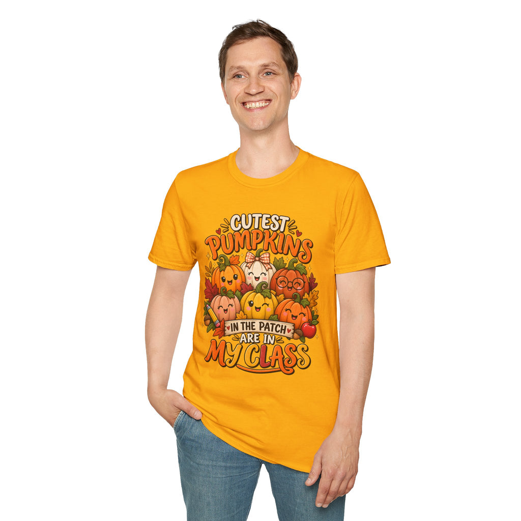 Cutest Pumpkins T-Shirt — Cute Fall Pumpkin Patch Graphic Tee