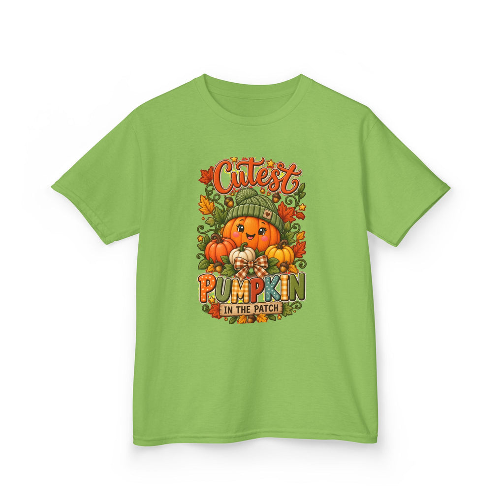 Kids "Cutest Pumpkin in the Patch" Tee — Fall Halloween Shirt for Toddlers