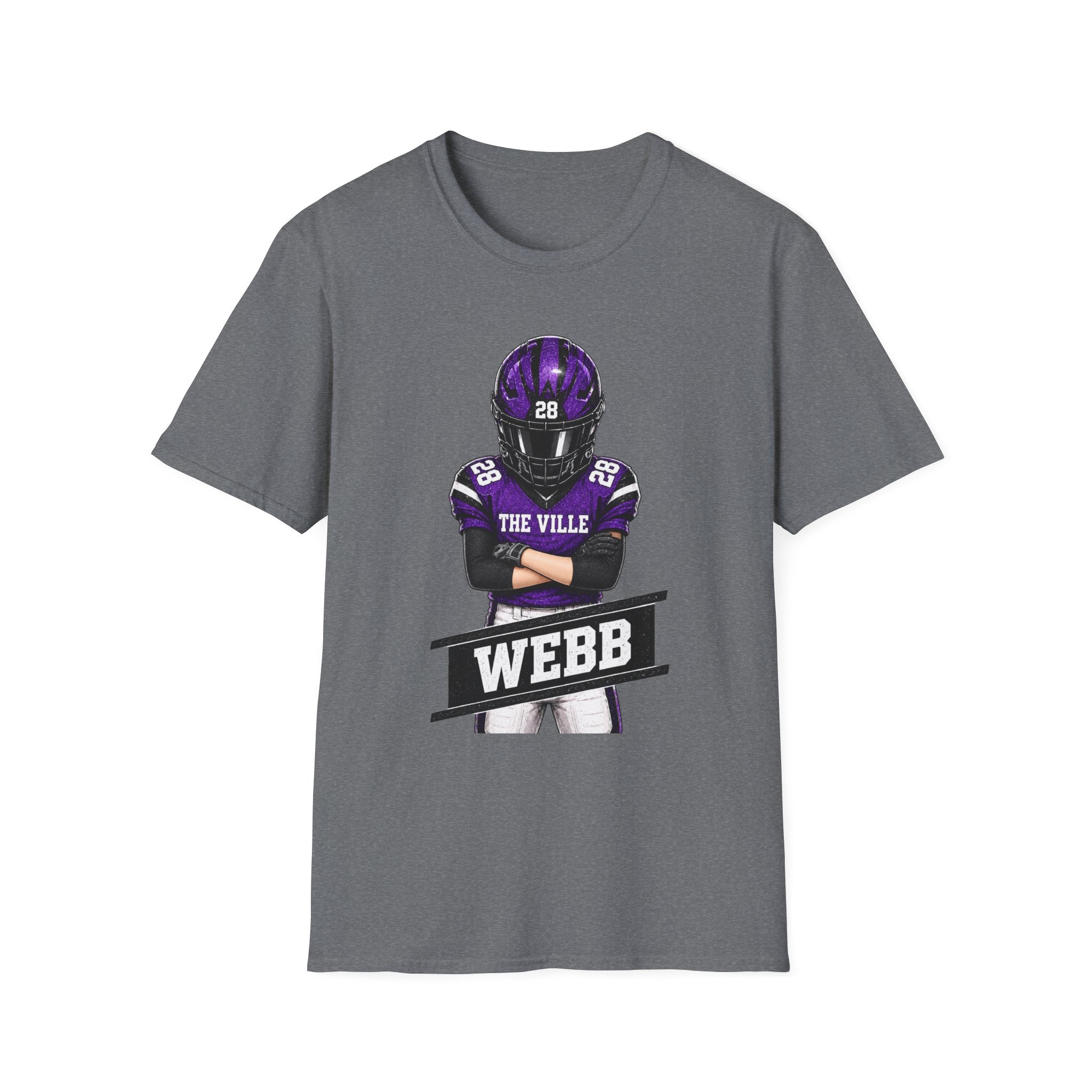 Football Player 'The Ville' Jersey Shirt — Webb #28 Fan Tee