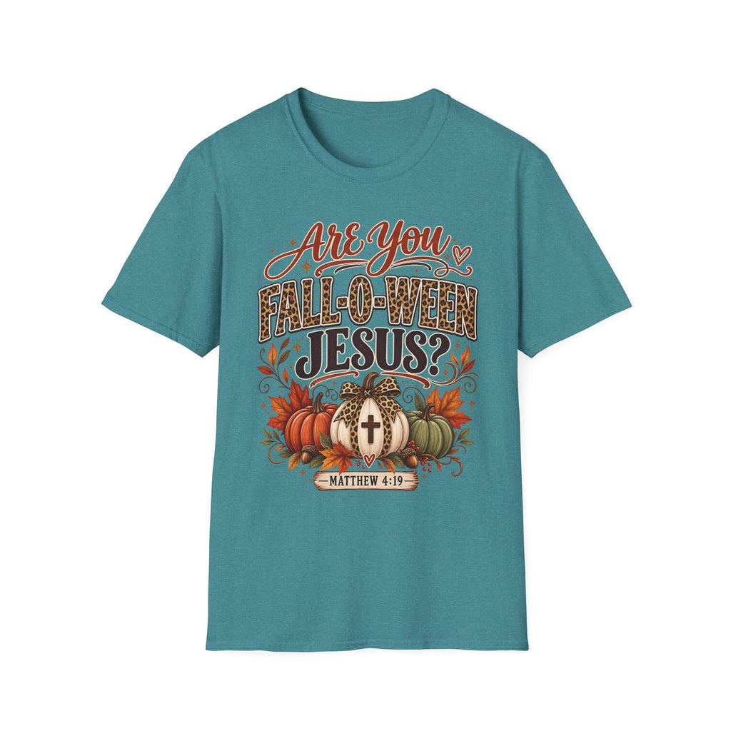 Are You Fall-O-Ween Jesus? T-Shirt — Christian Halloween Fall Graphic Tee