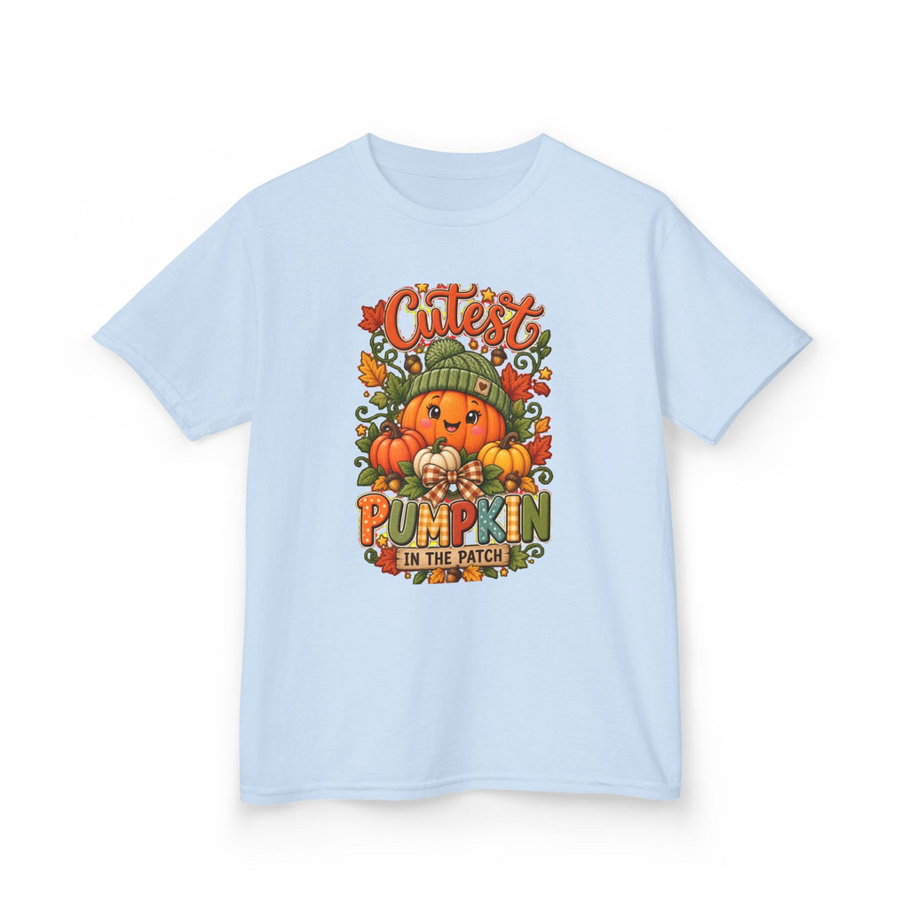 Kids "Cutest Pumpkin in the Patch" Tee — Fall Halloween Shirt for Toddlers