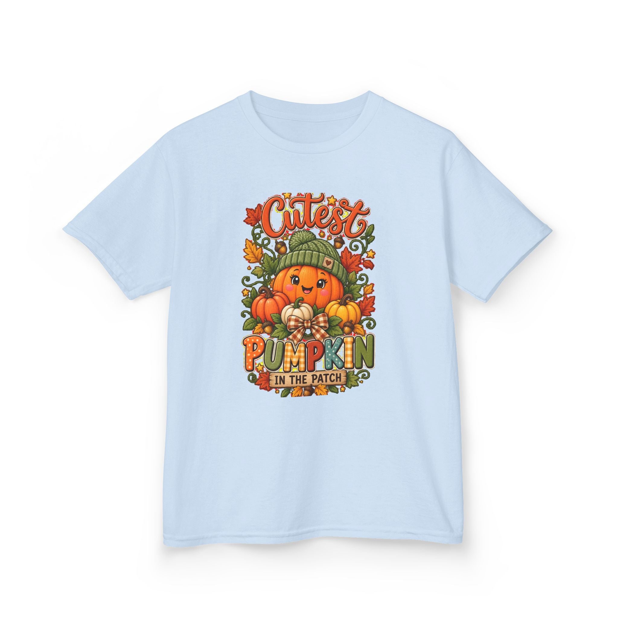 Kids "Cutest Pumpkin in the Patch" Tee — Fall Halloween Shirt for Toddlers