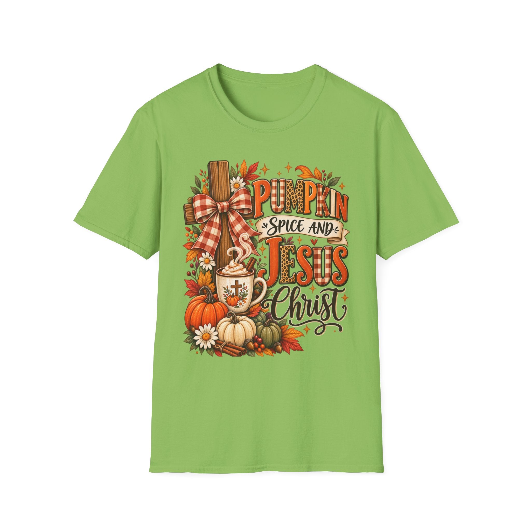 Pumpkin Spice and Jesus Fall T-Shirt