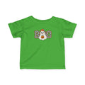 Infant Tee — Halloween "Boo" Ghost with Pumpkin Candy Graphic