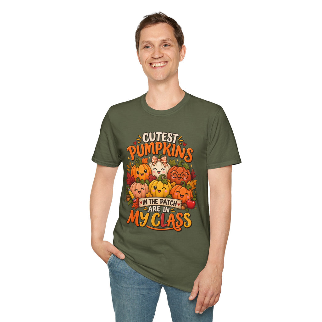 Cutest Pumpkins T-Shirt — Cute Fall Pumpkin Patch Graphic Tee