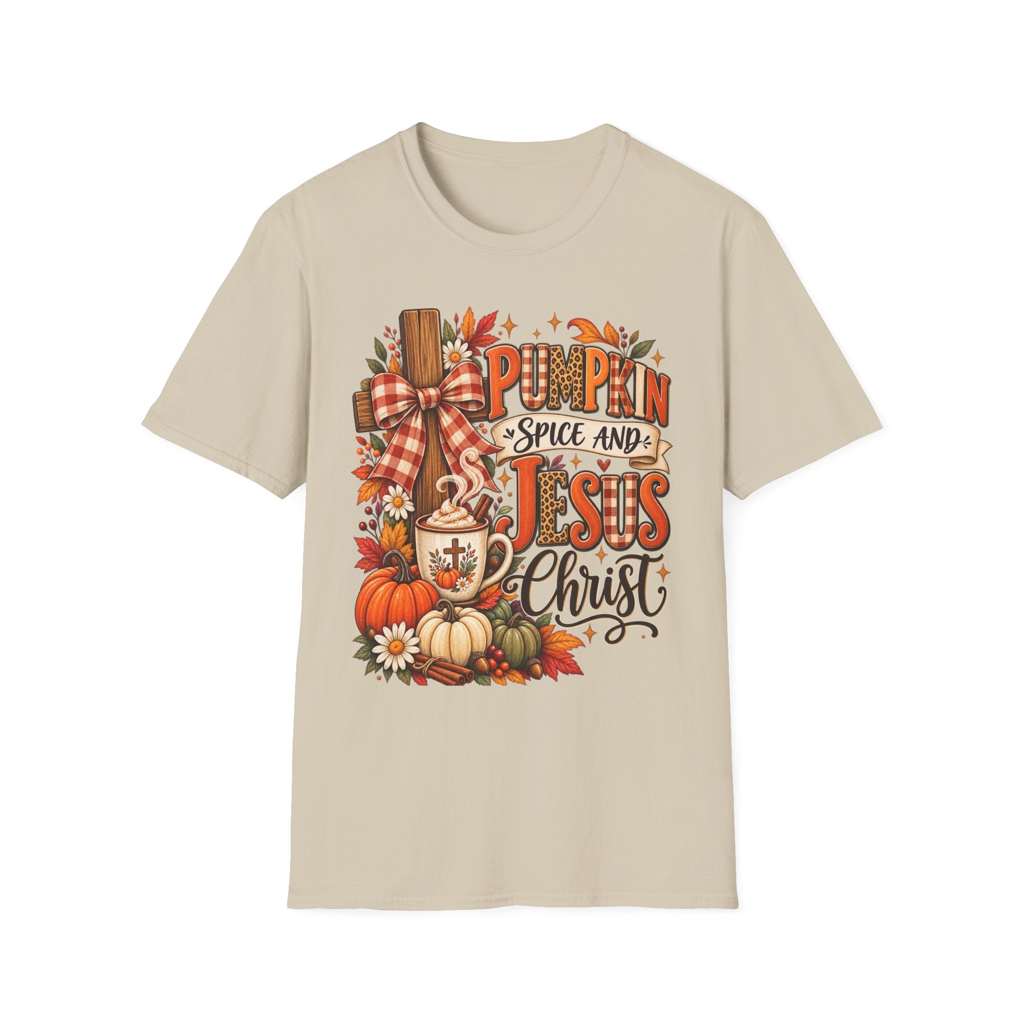 Pumpkin Spice and Jesus Fall T-Shirt