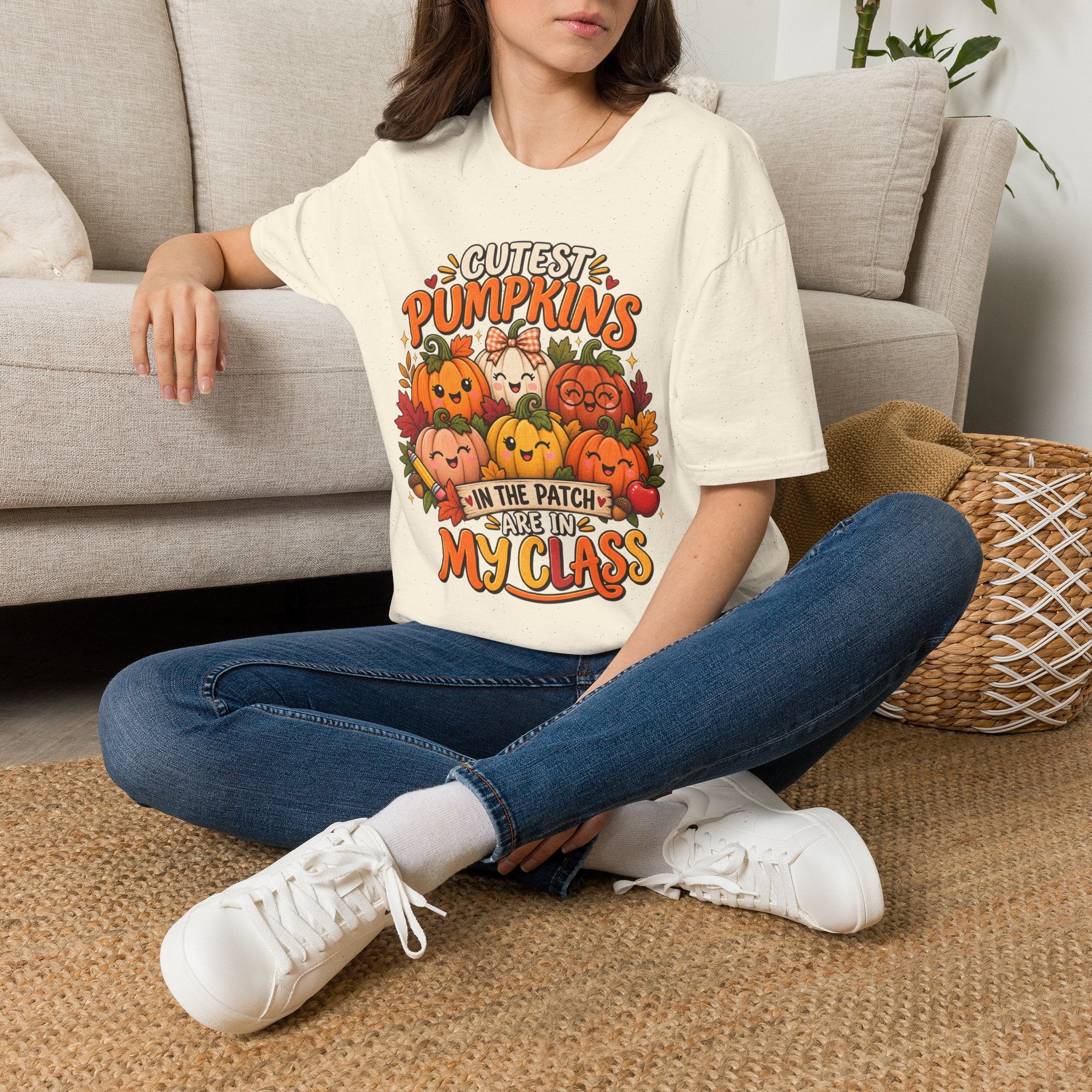 Cutest Pumpkins T-Shirt — Cute Fall Pumpkin Patch Graphic Tee