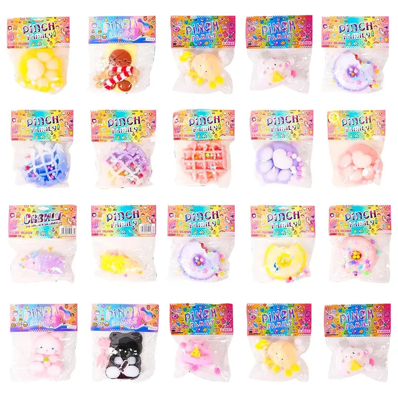 Animal Squishies Squeeze Toy Set