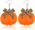 Fall Crystal Maple Leaf Earrings