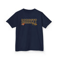 Barrett Kids Tee — Camo Name Shirt with Football & Truck Graphics