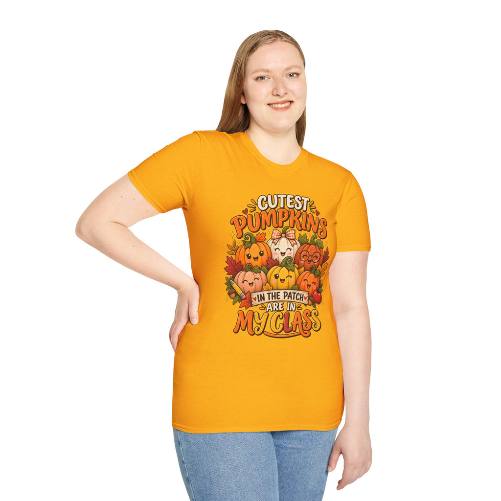 Cutest Pumpkins T-Shirt — Cute Fall Pumpkin Patch Graphic Tee