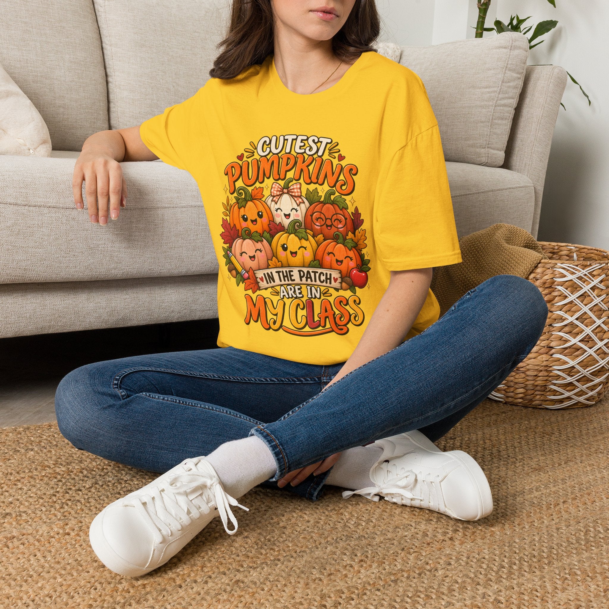 Cutest Pumpkins T-Shirt — Cute Fall Pumpkin Patch Graphic Tee