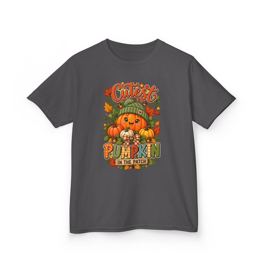 Kids "Cutest Pumpkin in the Patch" Tee — Fall Halloween Shirt for Toddlers