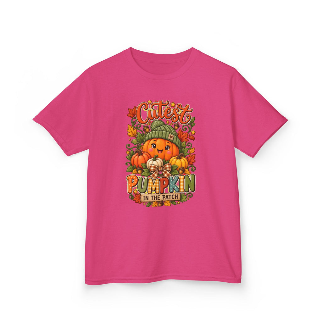 Kids "Cutest Pumpkin in the Patch" Tee — Fall Halloween Shirt for Toddlers
