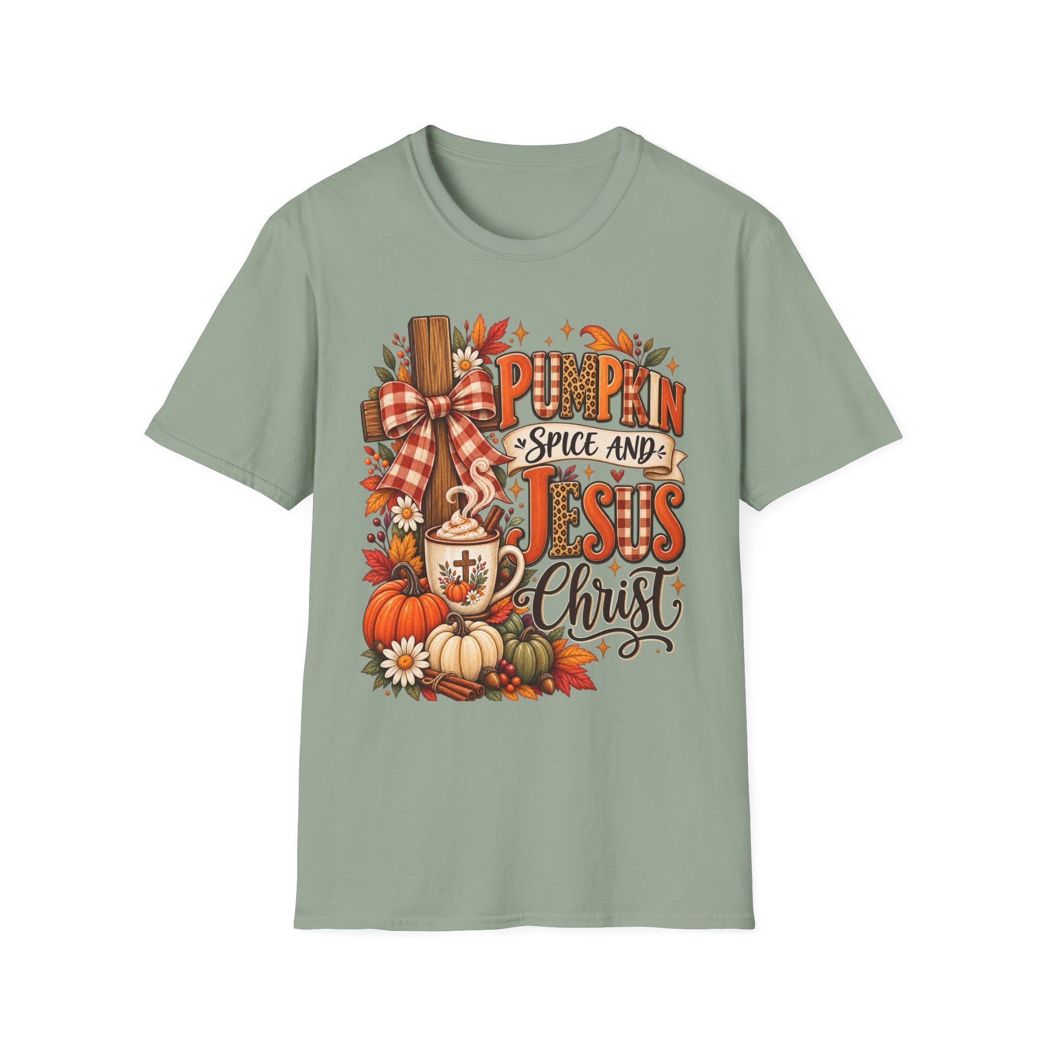 Pumpkin Spice and Jesus Fall T-Shirt