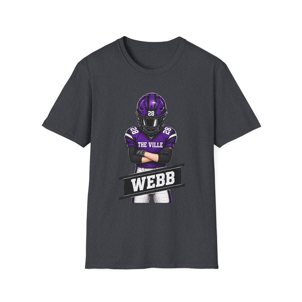 Football Player 'The Ville' Jersey Shirt — Webb #28 Fan Tee