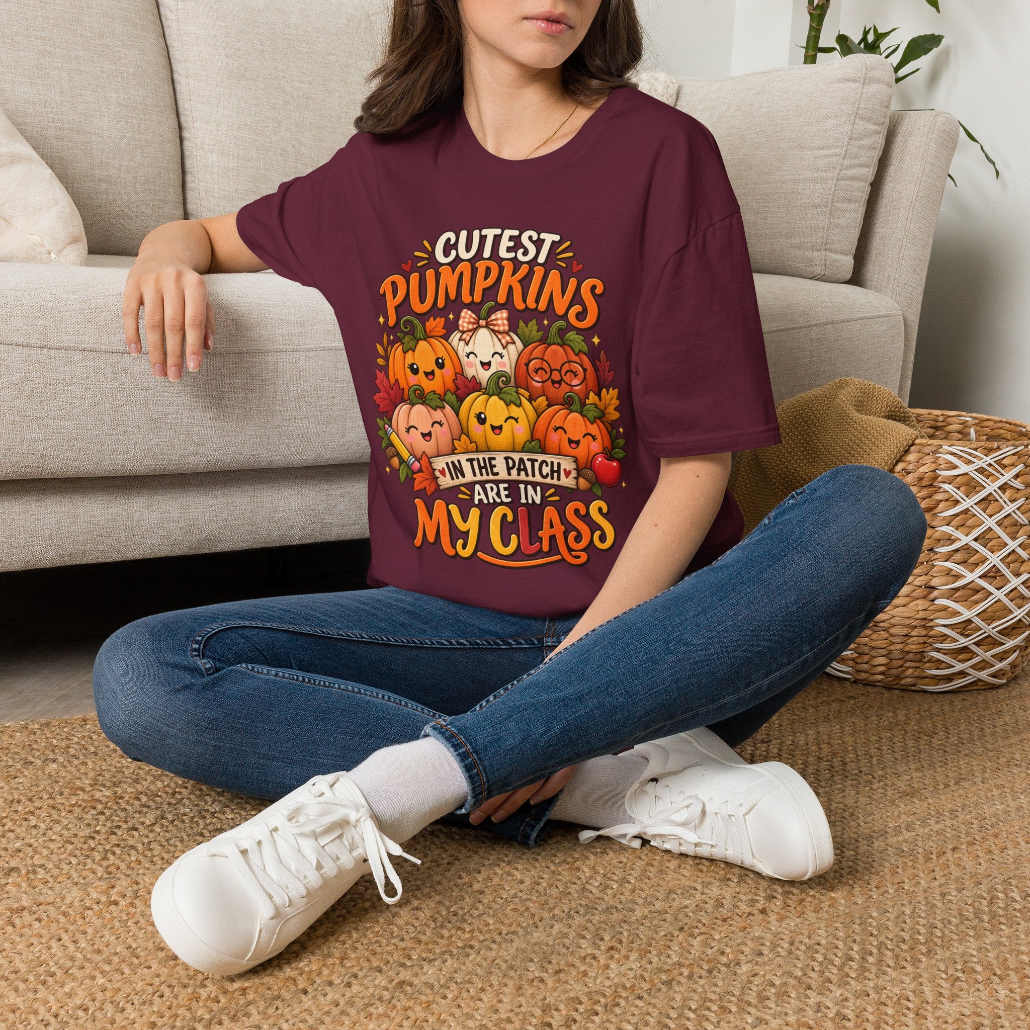Cutest Pumpkins T-Shirt — Cute Fall Pumpkin Patch Graphic Tee
