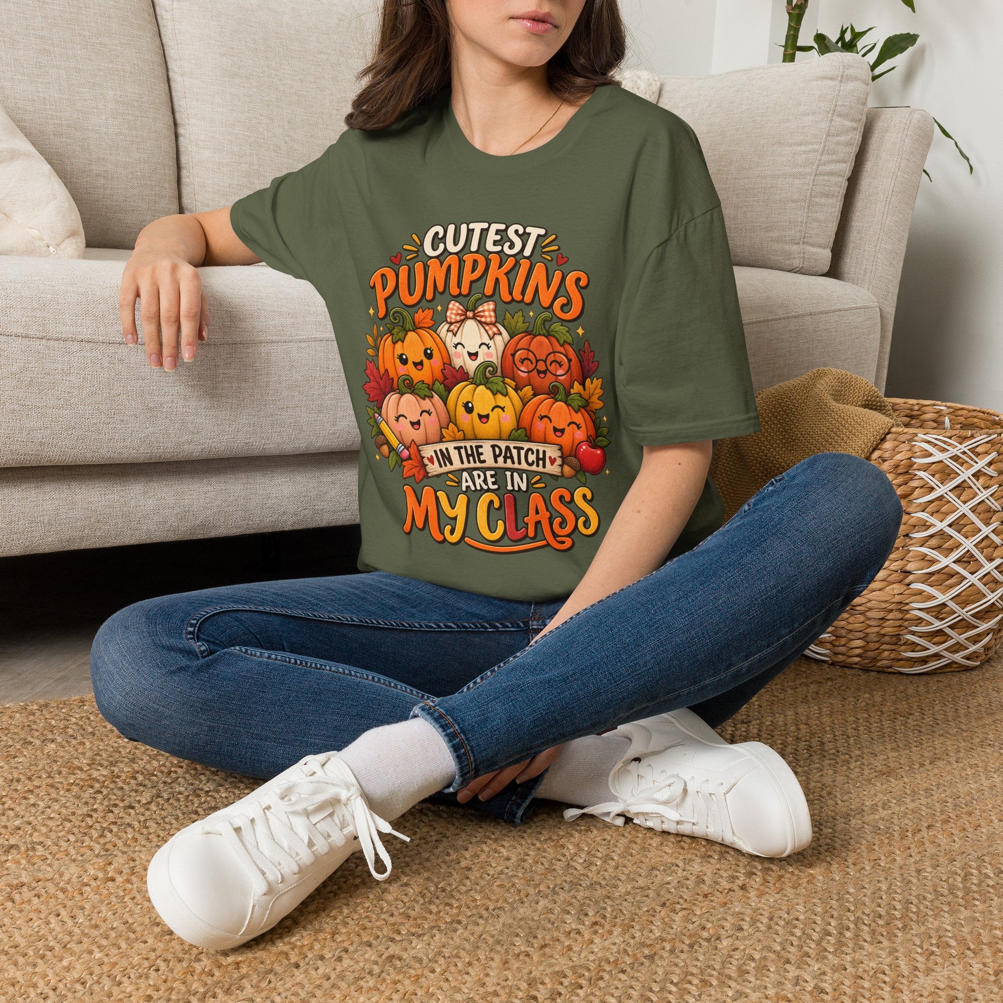 Cutest Pumpkins T-Shirt — Cute Fall Pumpkin Patch Graphic Tee