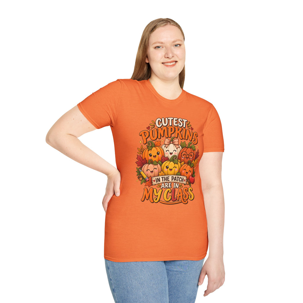 Cutest Pumpkins T-Shirt — Cute Fall Pumpkin Patch Graphic Tee