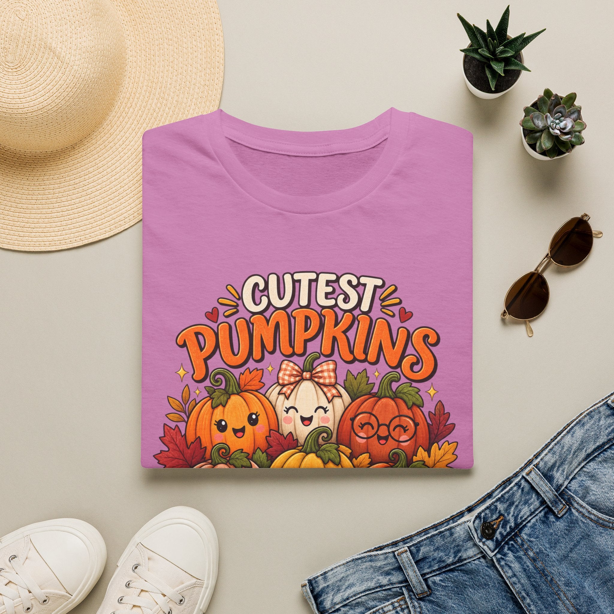 Cutest Pumpkins T-Shirt — Cute Fall Pumpkin Patch Graphic Tee