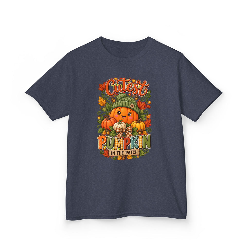 Kids "Cutest Pumpkin in the Patch" Tee — Fall Halloween Shirt for Toddlers