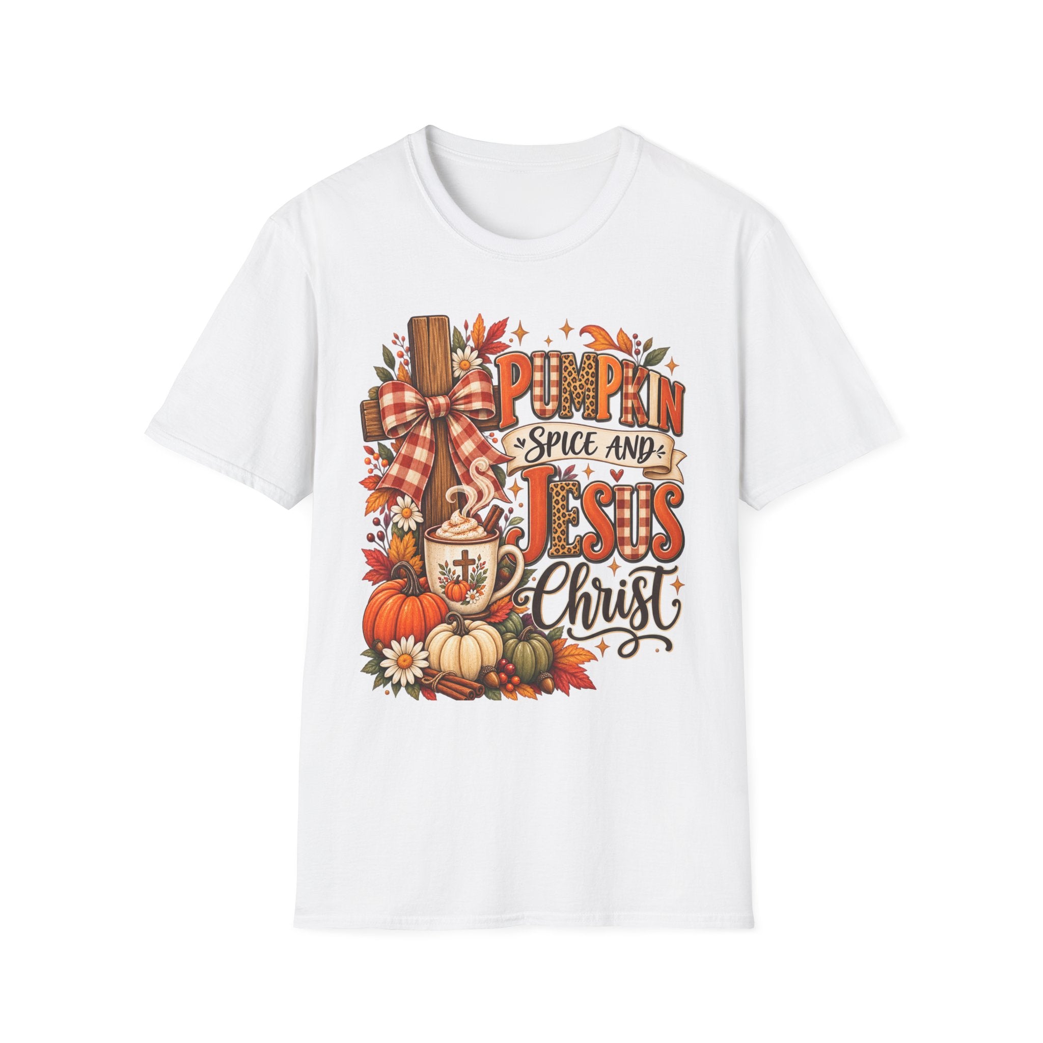 Pumpkin Spice and Jesus Fall T-Shirt