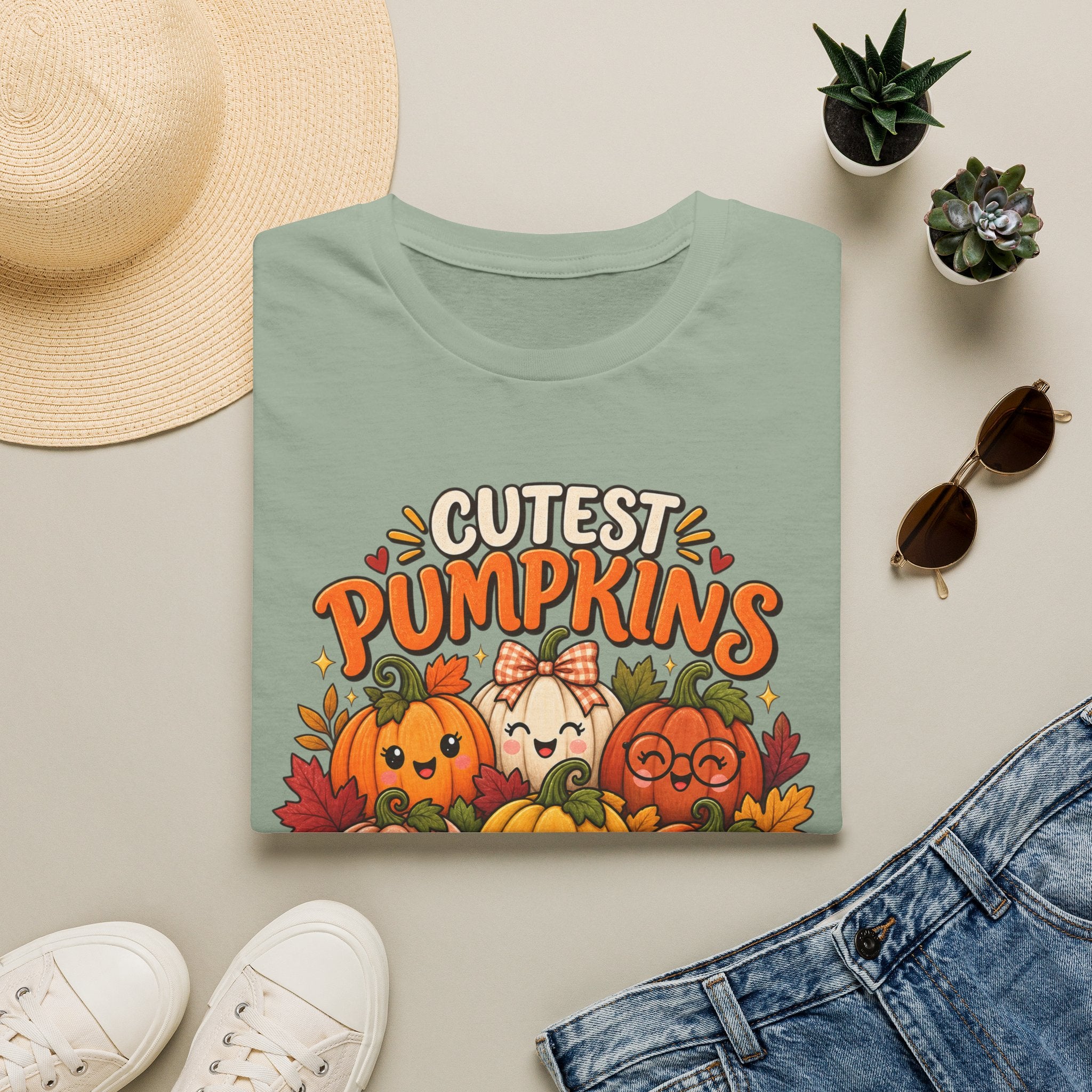 Cutest Pumpkins T-Shirt — Cute Fall Pumpkin Patch Graphic Tee