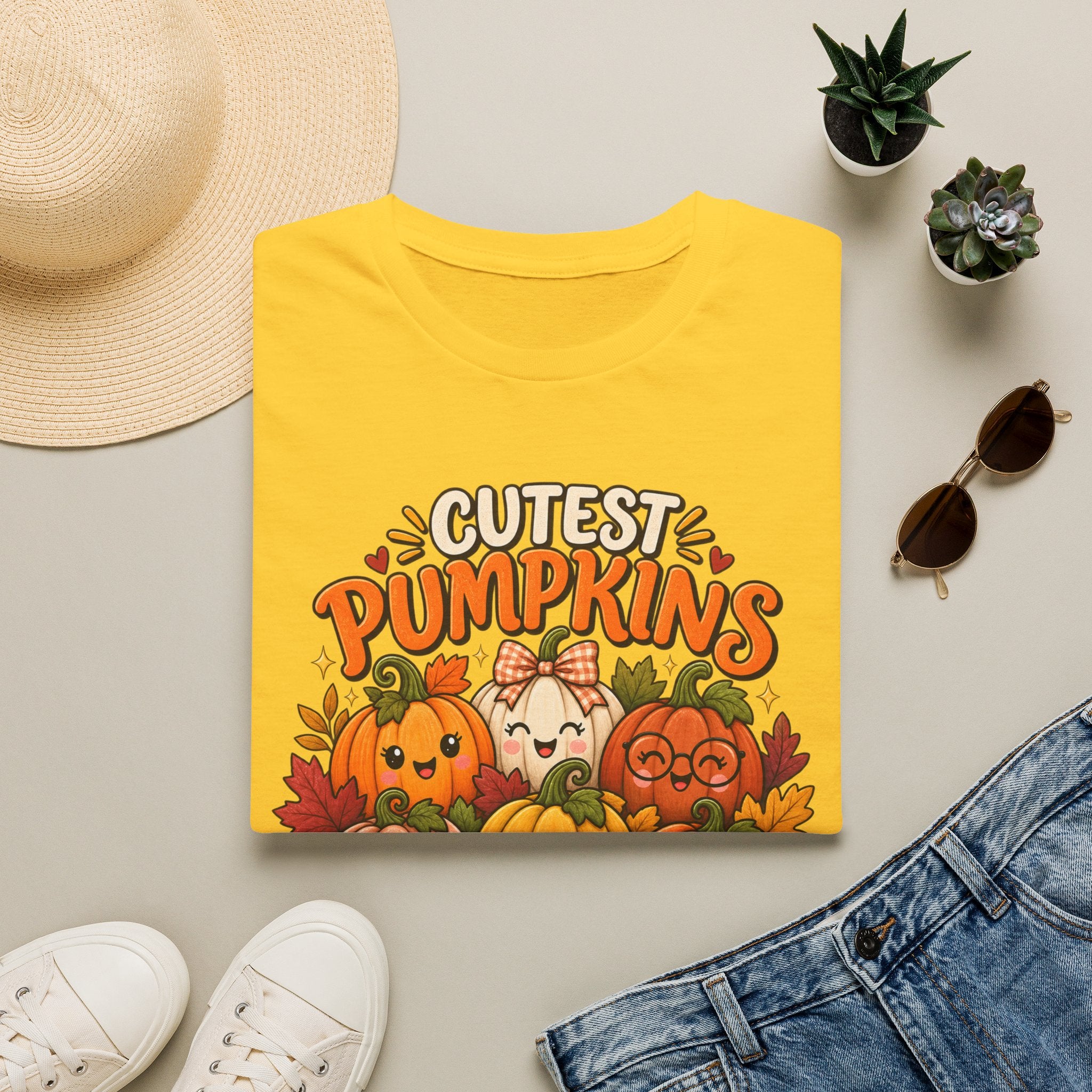 Cutest Pumpkins T-Shirt — Cute Fall Pumpkin Patch Graphic Tee