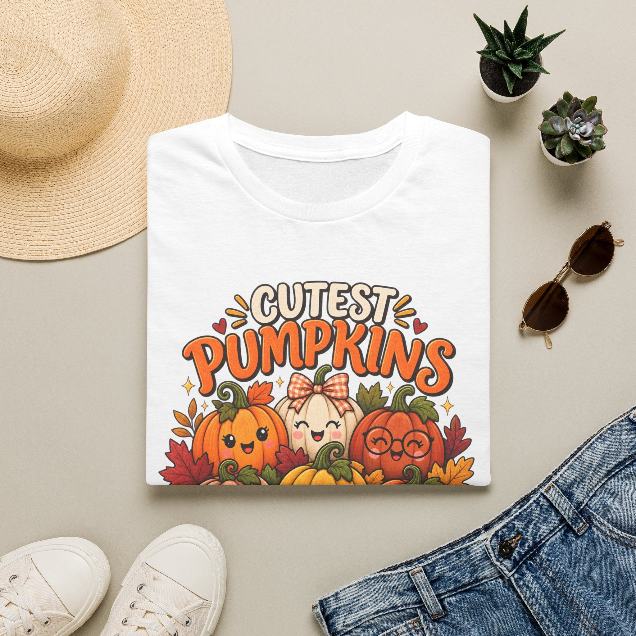 Cutest Pumpkins T-Shirt — Cute Fall Pumpkin Patch Graphic Tee