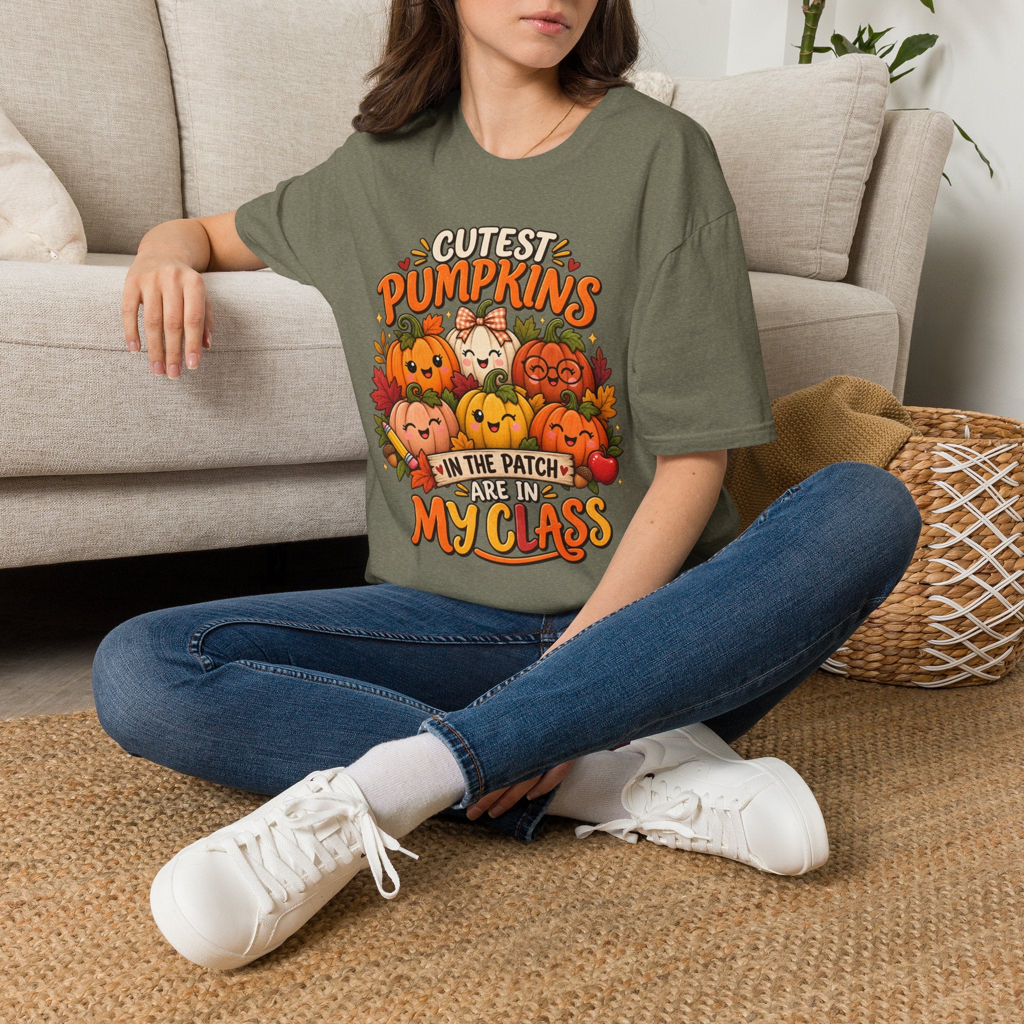 Cutest Pumpkins T-Shirt — Cute Fall Pumpkin Patch Graphic Tee
