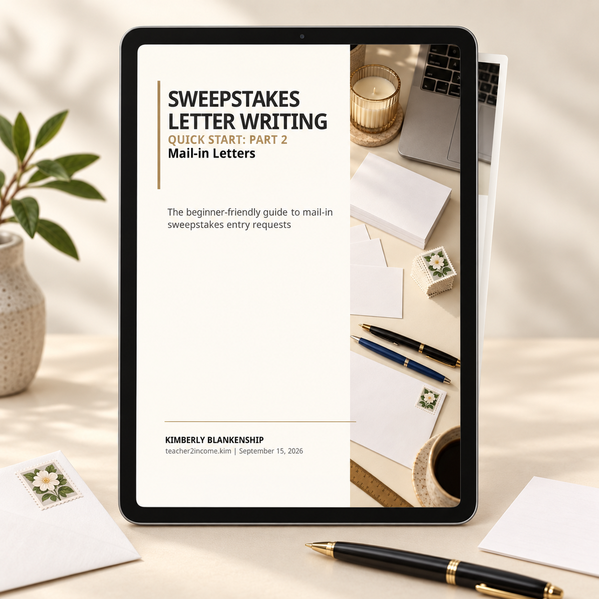 Sweepstakes Letter Writing Quick Start: Part 2 Mail-in Letters